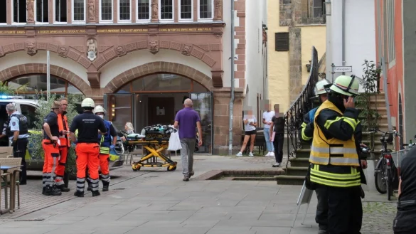 Der Angriff auf das Jugendamt Lemgo hatte im August 2020 f&uuml;r viel Aufsehen auf dem Markplatz gesorgt. - &copy; Judith Stracke