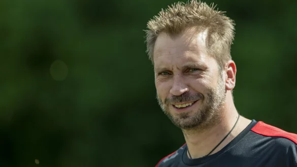 Trainer von TuRa Heiden: Thorsten Geffers. - &copy; Egon Penner