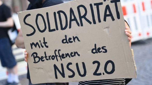 &laquo;NSU 2.0&raquo;-Aff&auml;re - &copy; Foto: Arne Dedert/dpa