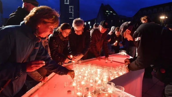 30 Jahre Friedliche Revolution - &copy; Foto: Hendrik Schmidt/dpa-Zentralbild/dpa
