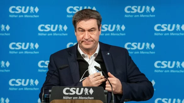 Markus S&ouml;der - &copy; Foto: Peter Kneffel/dpa