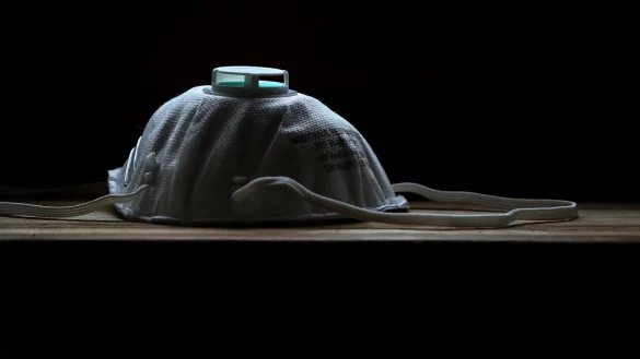 Atemschutzmaske - &copy; Foto: Karl-Josef Hildenbrand/dpa