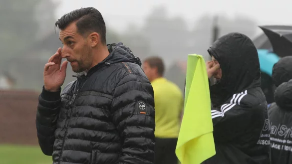 Macht sich Gedanken: Kai Gr&ouml;chtenmeier von der SG Bentorf/Hohenhausen. - &copy; Sebastian Lucas