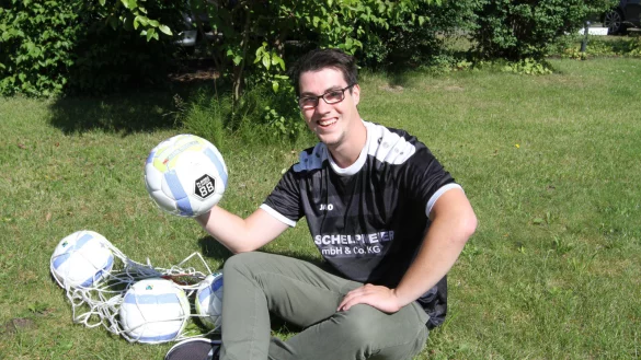 Die abgelaufene Saison macht stolz: Patrick Hoffmann ist Libero der SG Kl&uuml;t/Wahmbeck. - &copy; Sebastian Lucas