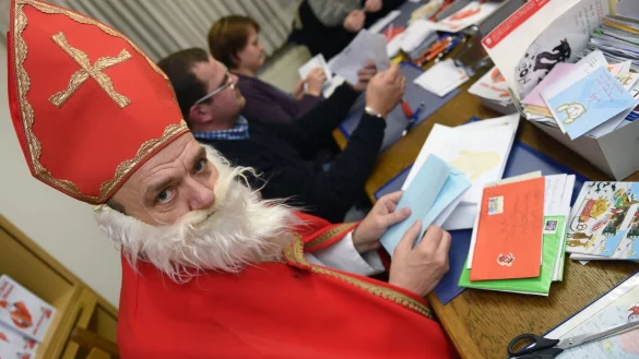 Weihnachtspostamt in Nikolausdorf - &copy; Foto: picture alliance / dpa