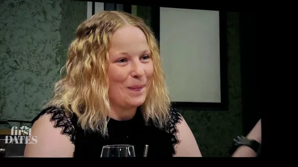 Michelle W. aus dem Kreis G&uuml;tersloh trifft bei der Dating-Show First Dates auf ihren potenziellen Traummann. - &copy; Michelle Wiegel