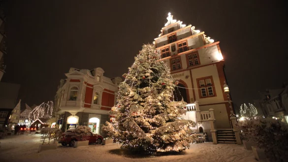 Der Salzufler Weihnachstraum im Schnee, so sch&ouml;n sah es dort im vergangenen Jahr aus. - &copy; Archivfoto: Vera Gerstendorf-Welle