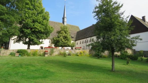 So sieht der Klostergarten in Falkenhagen heute aus. - &copy; Malte von Holten
