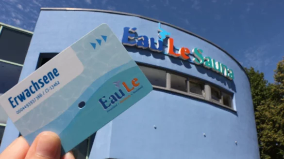 Das Eau-Le in der Pagehelle musste am Sonntagmittag schlie&szlig;en. Grund ist eine geplatze Wasserleitung in der Stra&szlig;e. - &copy; Archivfoto: Janet K&ouml;nig