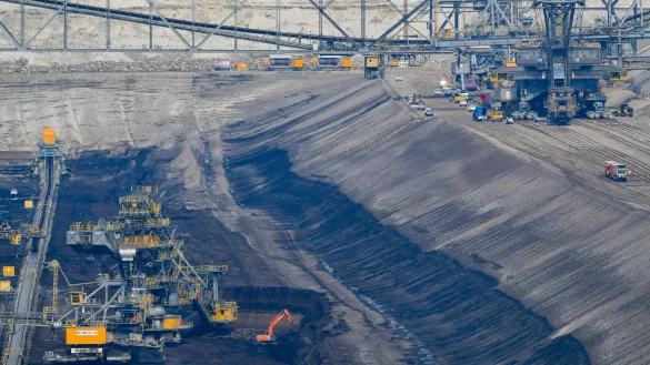 Braunkohlef&ouml;rderung in der Lausitz - &copy; Foto: Patrick Pleul