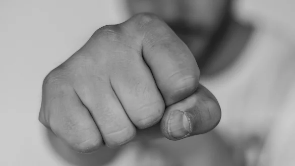 Mit der Faust voraus: Politisch motivierte Gewalt ist ein Problem. - &copy; Pixabay