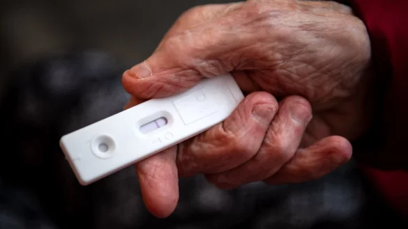 Corona-Schnelltests - &copy; Foto: Sina Schuldt/dpa