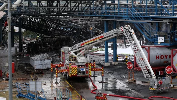 L&ouml;scharbeiten - &copy; Foto: Chempark/Currenta GmbH