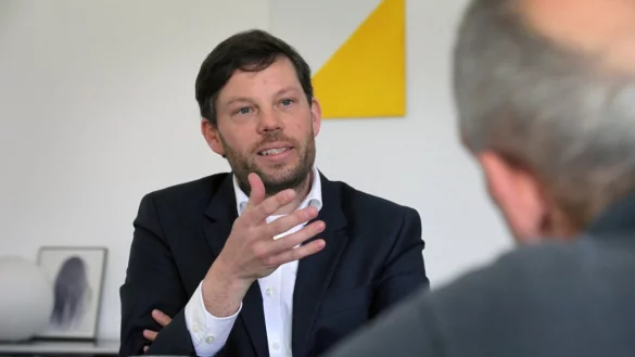 Verteidigt Wilfried W.: Rechtsanwalt André Pott  - © Bernhard Preuß