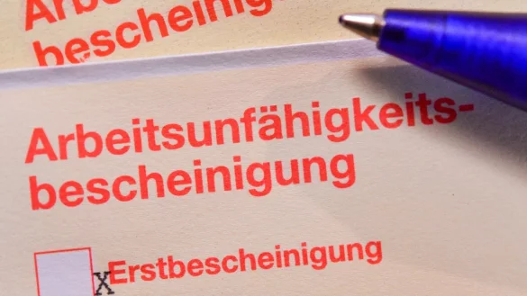 Bei Corona-Verdacht sind zwei Wochen Krankscheibung m&ouml;glich - &copy; Foto: Patrick Pleul/zb/dpa