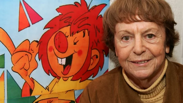 Pumuckl-Erfinderin Ellis Kaut - &copy; Foto: Matthias Schrader/dpa