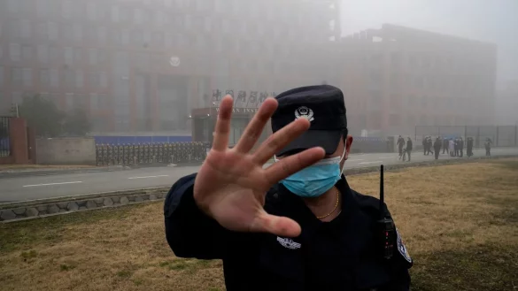 Kein Durchgang - &copy; Foto: Ng Han Guan/AP/dpa