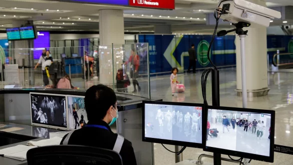 Vorsichtsma&szlig;nahmen - &copy; Foto: Andy Wong/AP/dpa