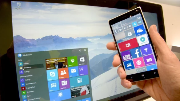 Windows 10 - &copy; Foto: Peter Steffen/dpa