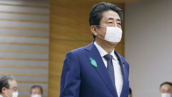 Virusbek&auml;mpfung in Japan - &copy; Foto: Uncredited/Kyodo News/AP/dpa