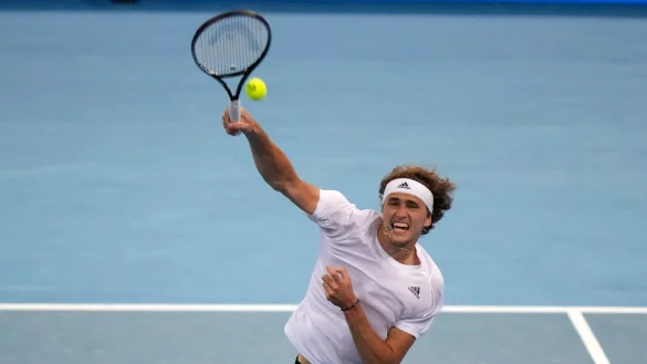 Zverev - &copy; Foto: Rick Rycroft/AP/dpa