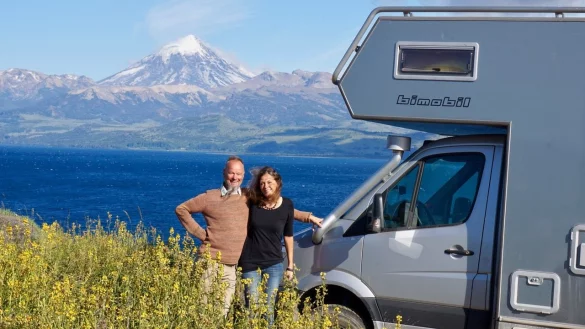 Unterwegs in ganz S&uuml;damerika: Christin Behle und Thomas Hentzschel fahren mit dem eigenen Wohnmobil &uuml;ber den Kontinent. - &copy; Privat