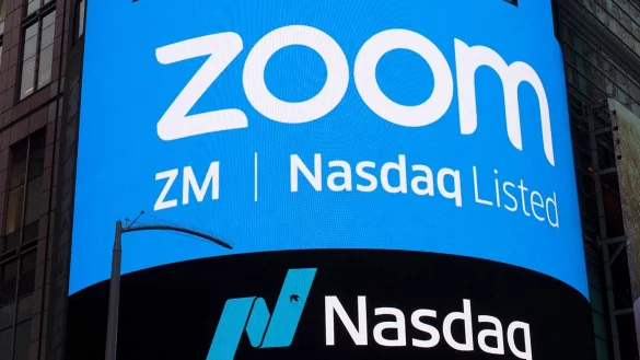 Videokonferenz-Dienst Zoom - &copy; Foto: Mark Lennihan/AP/dpa