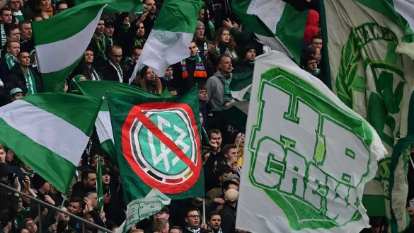 Fanszene - &copy; Foto: Soeren Stache/dpa-Zentralbild/dpa