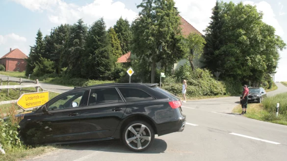 Im Kreuzungsbereich Humfelder Stra&szlig;e Ecke Teut kommt es &ndash; wie auf unserem Archivbild &ndash; immer wieder zu Unf&auml;llen. Eine Geschwindigkeitsreduzierung lehnt der Kreis Lippe allerdings ab. - &copy; Sylvia Frevert