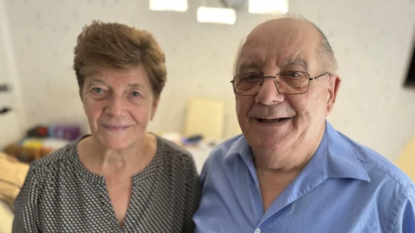 Olga und Woldemar Stehle sind seit 50 Jahren verheiratet. - &copy; Sandra Castrup