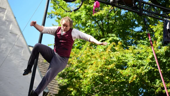LagenserZeitreise auf dem Marktplatz. - &copy; Nicole Ellerbrake