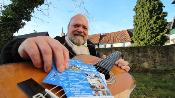 Hat wieder einiges vor: Bernd Rossmann, der Macher von &bdquo;Musik im Museum", will die Veranstaltungsreihe in diesem Jahr nicht nur weiterf&uuml;hren, sondern sogar um weitere Termine ausbauen. - &copy; Till Brand