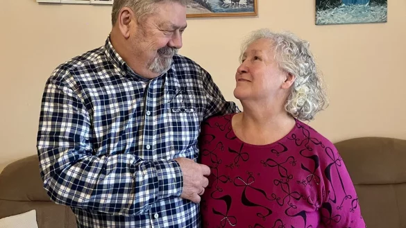 Waldemar und Helene Gaus sind seit 50 Jahren verheiratet. - © Nina Schroeder