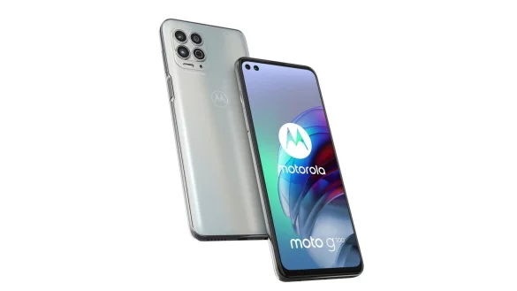 Moto G100 ist Motorolas Jubil&auml;umsmodell - &copy; Foto: Motorola/dpa-tmn