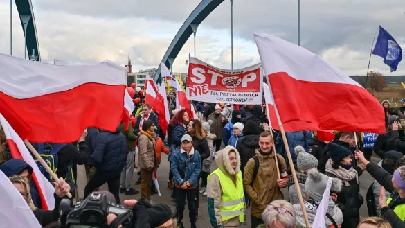 Demonstration - &copy; Foto: Patrick Pleul/dpa-Zentralbild/dpa