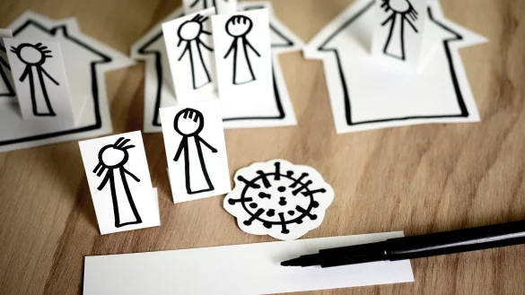 Halten sich Corona-Infizierte oder Kontaktpersonen nicht an die Quarantäne, kann das schwerwiegende Folgen haben, wie eine Zwangsunterbringung. - © Symbolbild: Pixabay