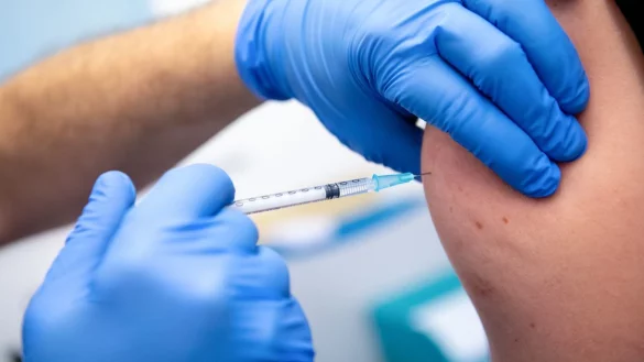 Impfung - &copy; Foto: Sven Hoppe/dpa