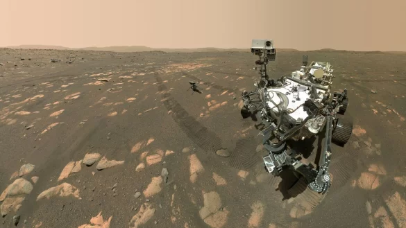 Mars-Rover &laquo;Perseverance&raquo; - &copy; Foto: --/NASA/JPL-Caltech/MSSS/dpa