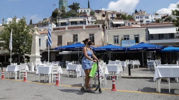 Tourismus in Griechenland - &copy; Foto: Eurokinissi/Eurokinissi via ZUMA Wire/dpa