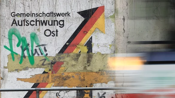 Stand der deutschen Einheit - &copy; Foto: Jens Wolf