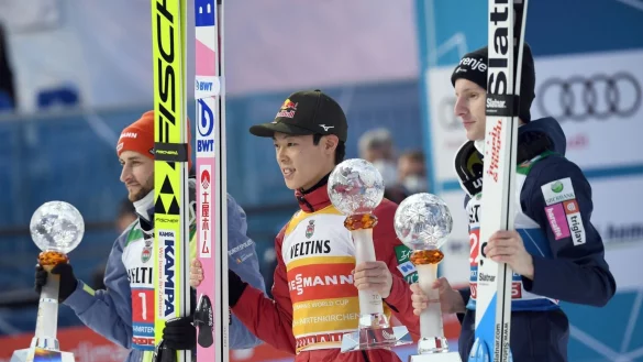 Siegerehrung - &copy; Foto: Angelika Warmuth/dpa