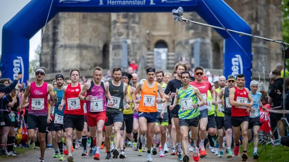 Auch an den Protagonisten des Hermannslaufes geht der Streit im Ausrichter-Verein nicht vorbei. - © Sarah Jonek