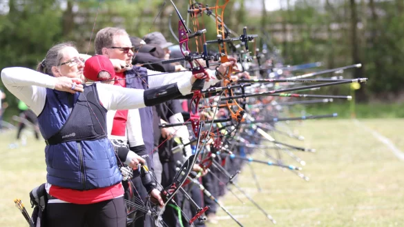 Beim TV Blomberg treffen sich am Sonntag die Bogensch&uuml;tzen zu ihren Bezirksmeisterschaften. - &copy; Stefan Matthias