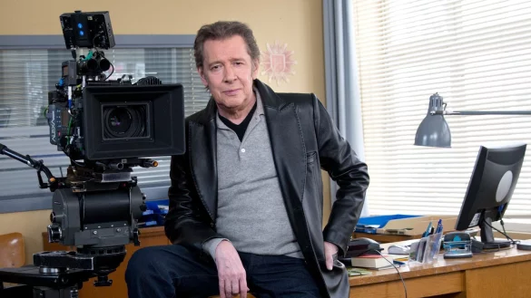 Jan Fedder am Set - &copy; Foto: Christian Charisius/dpa