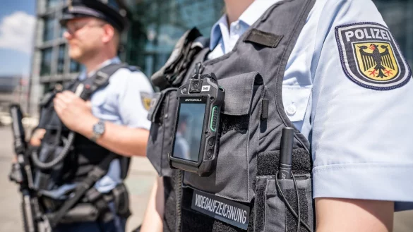 Bundespolizei - &copy; Foto: Michael Kappeler/dpa