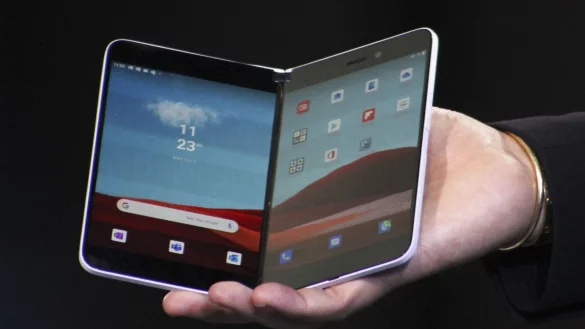 Neues Microsoft Smartphone - &copy; Foto: kyodo/dpa/Archiv