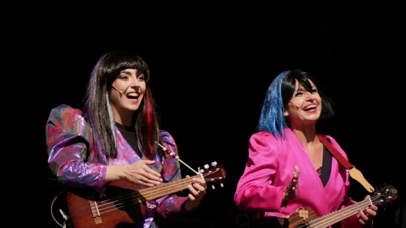 Ein vielf&auml;ltiges Programm hat das Landestheater zur Sparkassen-Matinee auf der Waldb&uuml;hne am Hermann pr&auml;sentiert. - &copy; Thomas Kr&uuml;gler