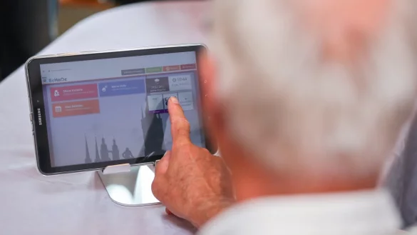 Videotelefonie bei Senioren - &copy; Foto: Jan Woitas/dpa-Zentralbild/dpa