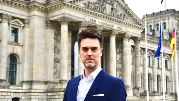 MdB Robin Wagener wird eine Botschaft aus Berlin schicken.&nbsp;&nbsp; - &copy; Fotorechte: Robin Wagener