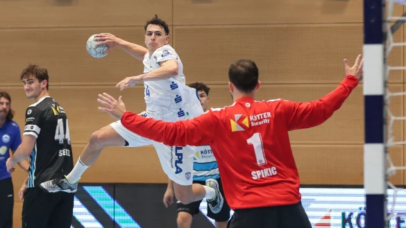 Samuel Zehnder war Lemgos bester Vollstrecker beim Wartburg-Cup. - © Jan Huebner